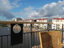 Yachthafen und Appartements: