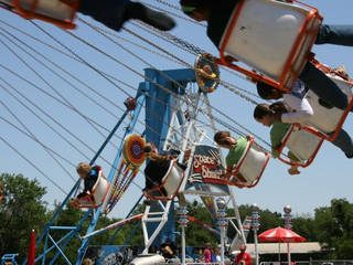 Der Freizeitpark Sandy Lake Amusement Park in Texas © Sandy Lake Amusement Park
