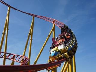 Achterbahn im Schwabenpark © Schwaben Park