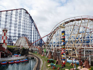 Blackpool Pleasure Beach in Blackpool