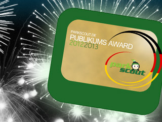 Parkscout PublikumS Award 2012/2013