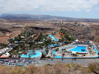 Der Wasserpark Aqualand Maspalomas auf Gran Canaria