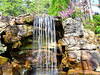 Wasserfall in den Garvan Woodland Gardens.
 © kimberlykv